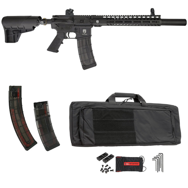 Load image into Gallery viewer, First Strike T15 Custom Paintball Marker 13.5 Inch Freak Barrel
