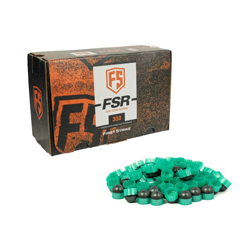 Load image into Gallery viewer, First Strike 300 Round - Smoke/Mint Green - Orange Fill
